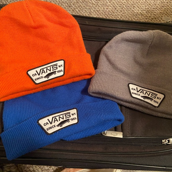 blue vans beanie - Picture 2 of 2